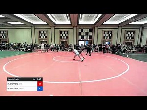 92 Lbs Semifinal - Kamdyn Borrero, Bad Karma Wrestling Club Vs Kavin Muyleart, American Dream Wres
