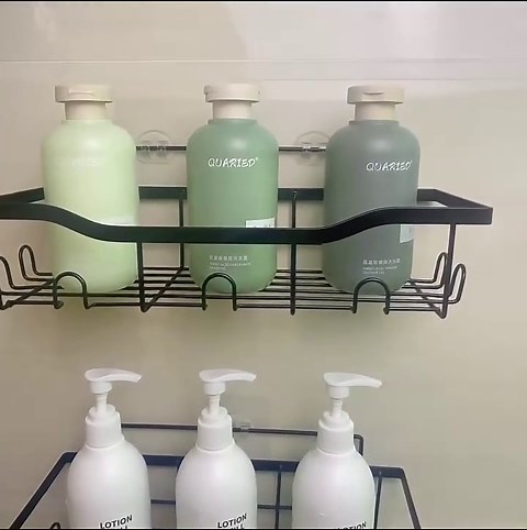 Amazon.com: floraland Shower Caddy Shelf Organizer 5 Pack Adhesive Bathroom Organizers & Storage with Hooks No Drilling Large Capacity Rustproof Stainless Steel Bathroom Shower Shelf for Bathroom Kitchen : Home & Kitchen