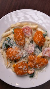 Buffalo got an italian twist . Behind the scenes of saucy secrets, steamy prep, and cheesy drama.  Now the real question is… which one are you twirling your fork at first?  | Buffalo Wild Wings | Facebook