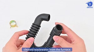 314781-702 321235-101 1172245 Replacement Furnace Drain Hose Compatible with Carrier, Bryant & Payne Furnaces Durable Heat-Resistant Hose for Condensate Drainage ﻿