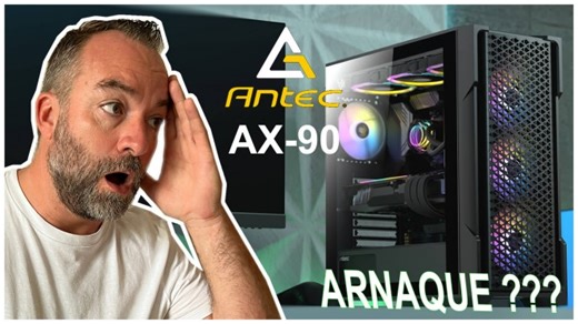 ANTEC AX-90 : Un boitier Airflow avec 4 ventilateurs ARGB pour 90 