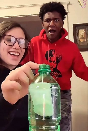 Boyfriend's Hilarious Reaction to Tampon Demonstration