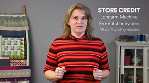 1.3K views · 18 reactions | Don't miss our Bounce Back Promotion! Get up to $750 store credit when you purchase a longarm machine or a Pro-Stitcher system. This sale ends on January 26th. Contact your local retailer for more information. #handiquilter #thebestquiltingmachines #longarmquilting #machinequilting #finishmorequilts #madewithloveandalongarm | Handi Quilter | Facebook