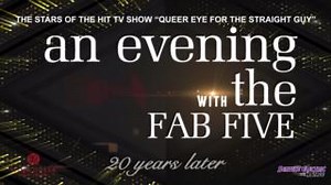 The original cast of "Queer Eye for The Straight Guy" - Ted Allen (food & wine), Kyan Douglas (grooming), Thom Filicia (design), Carson Kressley (fashion), and Jai Rodriguez (culture) are reuniting on stage 20 years later for a night of stories, laughs, live makeovers and MORE on Saturday, December 16th! Learn More --> https://bit.ly/3RJCXLg2345 | Wind Creek Event Center | Facebook