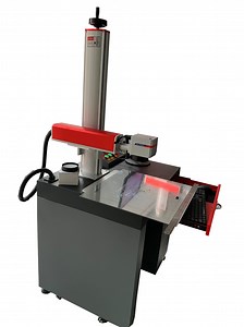 [Hot Item] 400X400mm 50W Metal Fiber Laser Marking Machine Plastic Alumnium acrylic Fiber Laser Marking Engraving Logo Printing Marking Machine