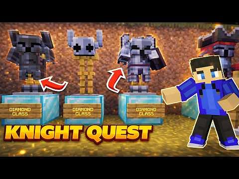 ARMADURAS, ARMAS Y MOBS EPICOS🤑🤑| KNIGHT QUEST Mod 1.18.2