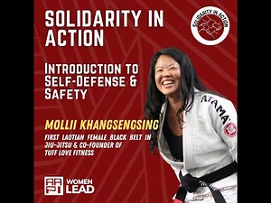 Solidarity in Action: Intro to defense & self-defense with Mollii Khangsengsing of Tuff Love Fitness