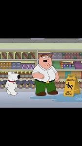 Wet floor sign person #familyguyclips #familyguy #petergriffin #stewiegriffin #briangriffin | Tales From Quahog