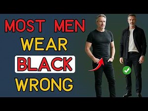 Most Men Over 40 Make Black Look Cheap (Fix These 5 Mistakes) | 40+ Men's Fashion