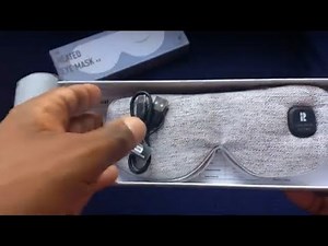 Heated Eye Mask Cordless Heat Eye Compress for Dry Eye Stye Relax Eye Strain, Electric Warm Eye Mask