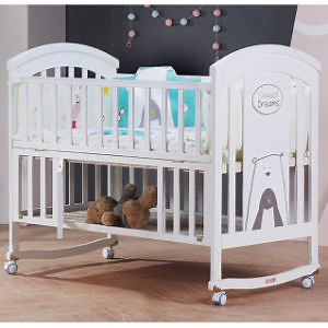 [Hot Item] ASTM Certificate and Request Color Multifunction Infant Baby Bed Cheap Baby Crib Cot Swing Unique Baby Cradles Motor