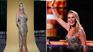 Amanda Holden looks incredible as she wears plunging nude detailed dress for BGT semi-finals