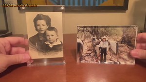 4x6 Acrylic Picture Frames Bulk Set - Floating Frame with Easy Photo Changing | Horizontal & Vertical Display Options (5PCS)