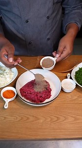 Experience a culinary masterpiece as layers of tender Kitfo, fresh Ayib, and flavorful Gomen intertwine in perfect harmony. Each bite is a symphony of Ethiopian flavors. Have you ever heard of Kitfo Mille-feuille? .. (: @chef_henok) Join the Moya Fam for Ethiopian food content @balemoya .. #ethiopianfood #ethiopia #habesha #africanfood #eastafricanfood #balemoya #kitfo | Balè Moya | Facebook