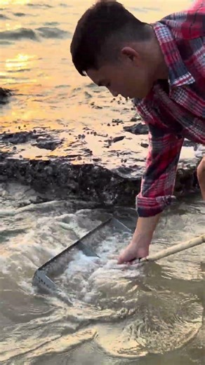 Hunting for trash but found 6 treasures under the waves!