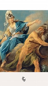 How did Athena become the patron goddess of Athens? According to the myth, both Athena and Poseidon fought for the position to be the city's patron deity and they engaged in a contest to prove their worthiness. To appeal to the people of Athens, Poseidon struck his trident into the ground, causing a saltwater spring to emerge and Athena planted an olive tree on the Acropolis. Citizens favored Athena's gift of the olive tree since it provided them with numerous practical benefits, such as oil, wo