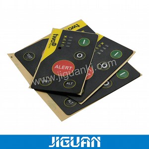 [Hot Item] Multiple Design Push Button Membrane Switch Die Cut Panel