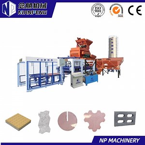 [Hot Item] Fully Automatic Stationary Concrete and Cement Brick Block Paver Making Machine