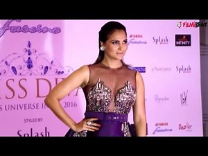 Lara Dutta looks super hot at Miss Diva grand finale, watch video | Filmibeat