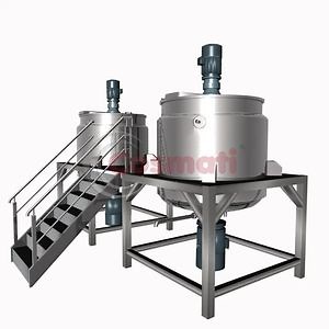 [Hot Item] Mixing Tank with Agitator Mixer Liquid Detergent Making Machine