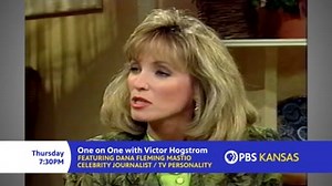 Wichita’s Dana Fleming talks about her life as a celebrity journalist, interviewing Hollywood’s biggest stars and co-hosting with #RegisPhilbin at 7:30 p.m. on Jan. 20. #OneOnOne #WatchLocal #DanaFleming | PBS Kansas Channel 8