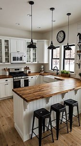 6.9K views · 118 reactions | Dilapidated room to dream kitchen. ✨ Demo, rebuild, finish. Shiplap, wood counters, and bright light make all the difference. #RoomMakeover #InteriorEditing #DesignTransformation #FromRuinedToRoom #RoomEdit #AestheticRoom #ModernRoom #CozyRoomDesign #interiordesignedit #TrendingEdit #ViralVideo #SatisfyingEdit #BeforeAfterEdit #Shorts #Reels #FYP #Adobe #SmartGraphics #Transformation #fblifestyle | Tweet Populer | Facebook