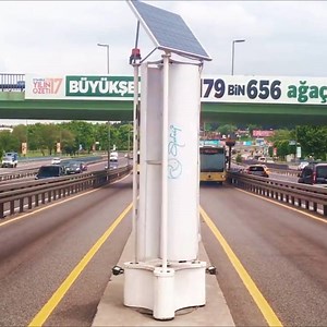 23K views · 353 reactions | This smart wind turbine uses the dynamics of the city for energy!  | Inventions & Creations | Facebook