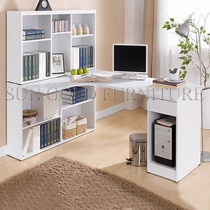 [Hot Item] Computer Table Models Study Desk with Bookshelf Used Computer Desk (SZ-CDT038)