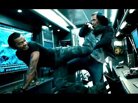Furious 7 Movie CLIP - Tony Jaa Fights Paul Walker (2015) Action