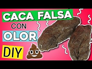 CACA falsa CON OLOR * BROMAS caseras fáciles