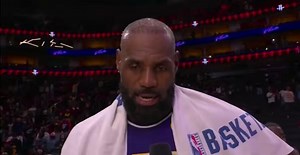 “AR & Luka are two of our Closers. & we just all try & sprinkle in & do what we need to do Defensively to help those guys out.”So much respect for LeBron, man.He was the Clear Number Two tonight-But he continues to Prop Luka & AR up as The True Big Two.