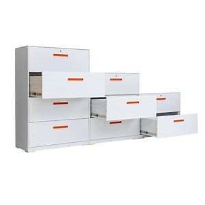 [Hot Item] Large Capacity Storage 4 Drawer Lateral Locking Lateral File Cabinet