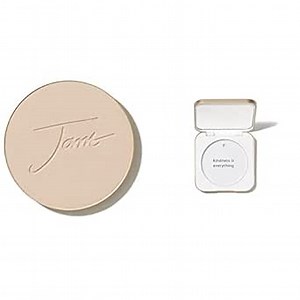 jane iredale PurePressed Base Mineral Foundation Refill or Refillable Compact Set| Semi Matte Pressed Powder with SPF | Talc Free, Vegan, Cruelty-Free