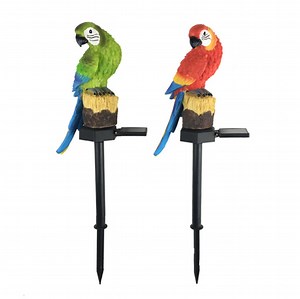 [Hot Item] Solar Lawn Lights Resin Crafts LED Ground Landscape Parrot Lamp Outdoor Waterproof Solar Garden Lantern Quality LED Decorative Lawn Light
