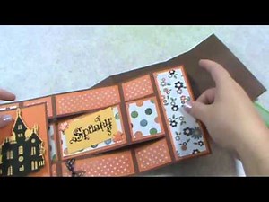 How to create a tri-shutter card