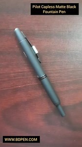 2.3K views · 28 reactions | Pilot Capless Matte Black Fountain Pen or Vanishing Point Matte Black. 18K Solid Gold Nib. #bdpens #bdpen #pilotpen #pilotcapless #pilotcaplessmatteblack #pilotvanishingpoint #pilotvanishingpointmatteblack #fountainpen #fountainpens BD Pen | Get Polishd | Facebook