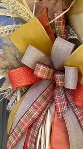 Farmhouse Fall Wreath With Bushel Baskets – Thanksgiving Door Decor - Etsy