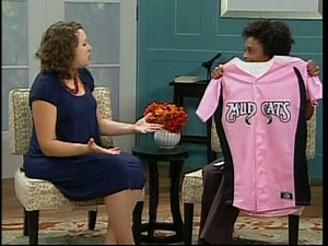 "Pink in the Park" with the Mudcats