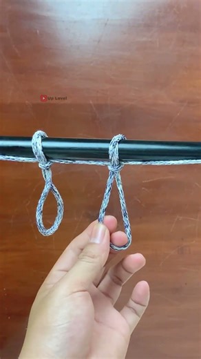How to Make a Strong Rope Hanger with Simple Knots | DIY Rope Hook Tutorial #DIY #RopeKnot #HowTo