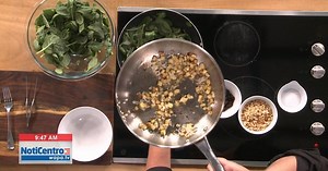 Chef Colo te lleva a España con una sabrosa espinaca a la catalana