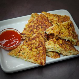 Cabbage Omelette Recipe | Corner Cooks