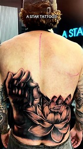 Full back tattoo come and check out what we done in session one #backtattoo #tattoo #menstattoo #tattootiktoks #backtattoosformen | astartattoos 001