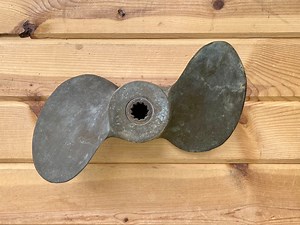 Boat Propeller — Antique Rustic Brass/bronze — Vintage Nautical Room Decor — Old Industrial Ship Parts - Etsy