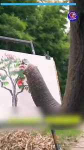 31K views · 435 reactions | This elephant can definitely paint better than I do | Beautylicious by Jellysmack | Facebook