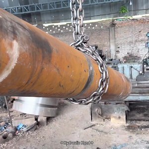 Incredible Machining Process of Giant Gearbox Shaft With Amazing Old Technology | Hydraulic Hands