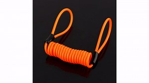 for motorcycle disc lock with alarm Gorgeri Motorcycle Bike Alarm Disc Lock Antitheft Security Spring Reminder Cable Tight Disc Lock Alarm Reminder Cable Anti-Theft Alarm Padlock