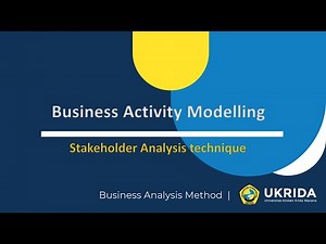 Business Activity Modelling