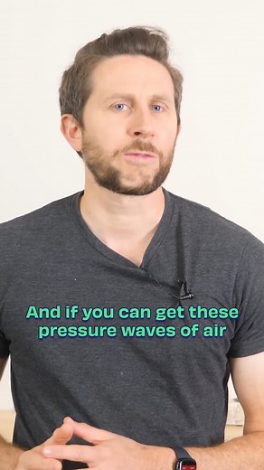 What happens when you blow air over a test tube? 🤔 #soundengineer #soundeffects #soundsystem #reels #experiment | The Action Lab