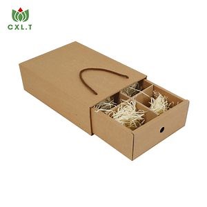 [Hot Item] Custom Embossed Wine Shipping Mailer Box with Dividers
