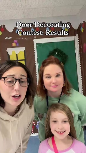 Door Decorating Contest Results! ❄️ #contest #doordecorating #doordecoratingcontest #elementaryschool #sundayfunday #BVIRAL | Love to Teach